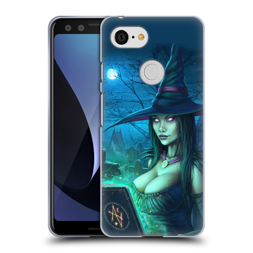 Christos Karapanos Dark Hours Witch Soft Gel Case for Google Pixel 3