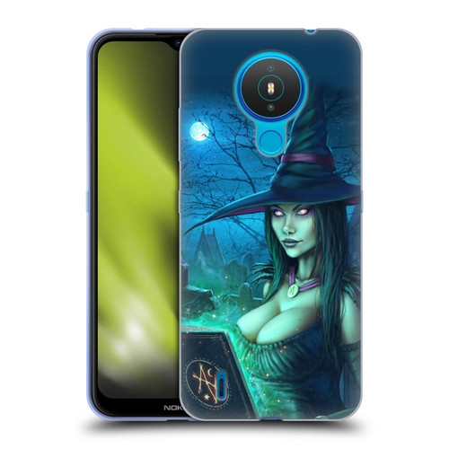 Christos Karapanos Dark Hours Witch Soft Gel Case for Nokia 1.4