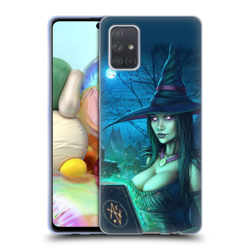 Christos Karapanos Dark Hours Witch Soft Gel Case for Samsung Galaxy A71 (2019)