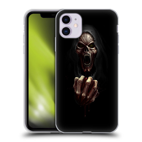 Christos Karapanos Horror Don't Break My Heart Soft Gel Case for Apple iPhone 11