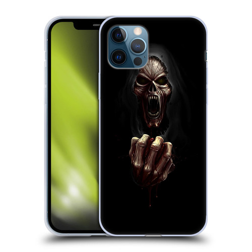 Christos Karapanos Horror Don't Break My Heart Soft Gel Case for Apple iPhone 12 / iPhone 12 Pro