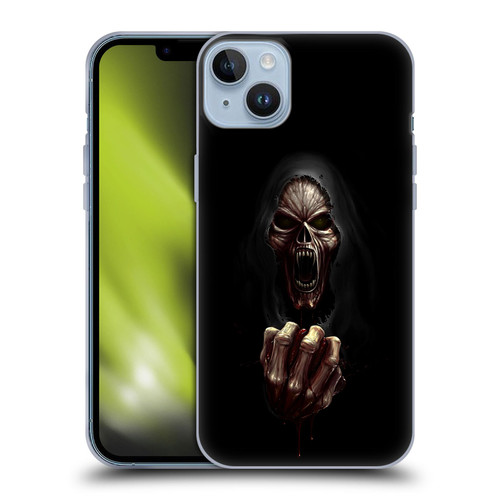 Christos Karapanos Horror Don't Break My Heart Soft Gel Case for Apple iPhone 14 Plus
