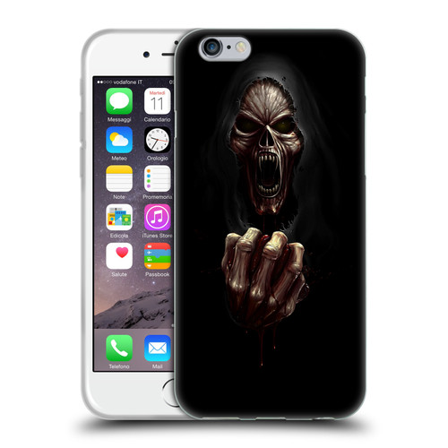 Christos Karapanos Horror Don't Break My Heart Soft Gel Case for Apple iPhone 6 / iPhone 6s