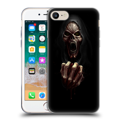 Christos Karapanos Horror Don't Break My Heart Soft Gel Case for Apple iPhone 7 / 8 / SE 2020 & 2022