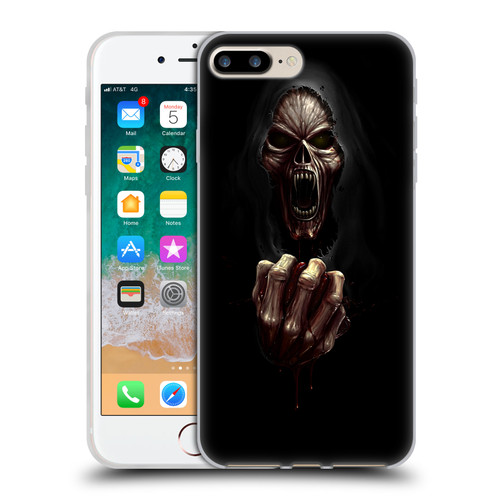 Christos Karapanos Horror Don't Break My Heart Soft Gel Case for Apple iPhone 7 Plus / iPhone 8 Plus