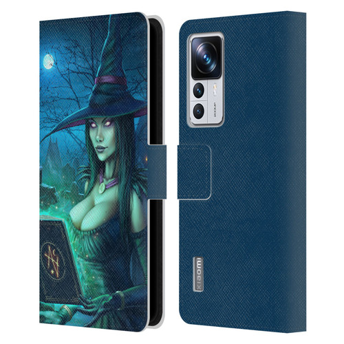 Christos Karapanos Dark Hours Witch Leather Book Wallet Case Cover For Xiaomi 12T Pro