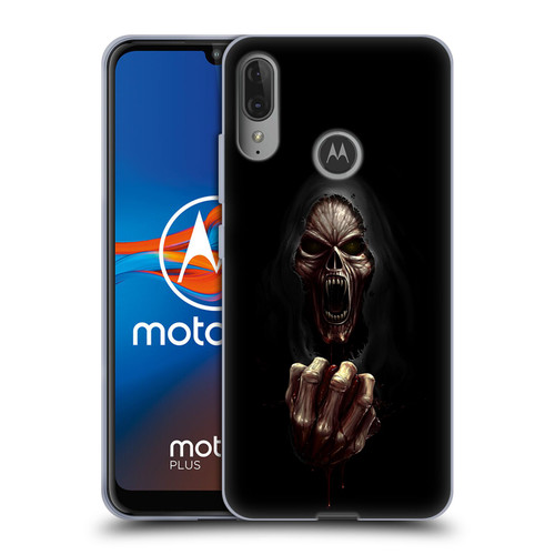 Christos Karapanos Horror Don't Break My Heart Soft Gel Case for Motorola Moto E6 Plus