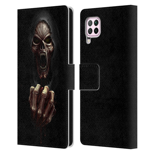 Christos Karapanos Horror Don't Break My Heart Leather Book Wallet Case Cover For Huawei Nova 6 SE / P40 Lite