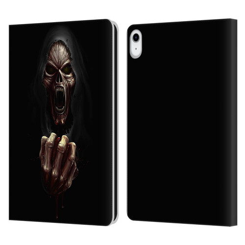 Christos Karapanos Horror Don't Break My Heart Leather Book Wallet Case Cover For Apple iPad 10.9 (2022)