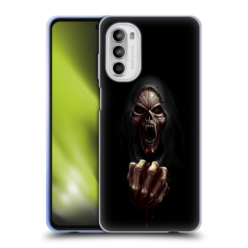 Christos Karapanos Horror Don't Break My Heart Soft Gel Case for Motorola Moto G52