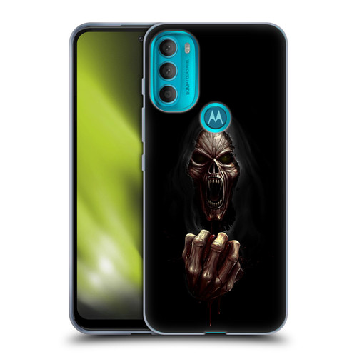 Christos Karapanos Horror Don't Break My Heart Soft Gel Case for Motorola Moto G71 5G