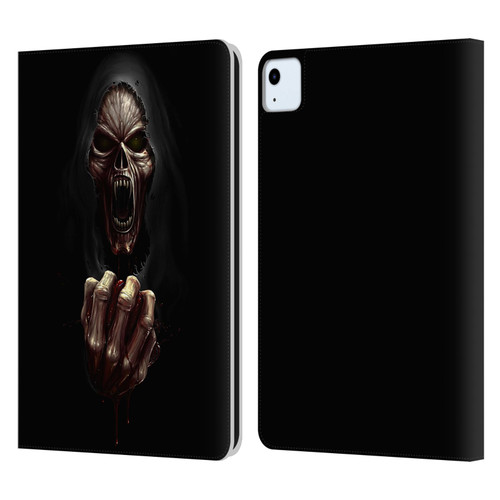 Christos Karapanos Horror Don't Break My Heart Leather Book Wallet Case Cover For Apple iPad Air 2020 / 2022