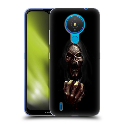 Christos Karapanos Horror Don't Break My Heart Soft Gel Case for Nokia 1.4