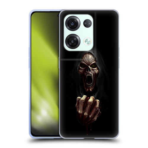 Christos Karapanos Horror Don't Break My Heart Soft Gel Case for OPPO Reno8 Pro