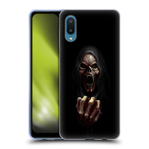 Christos Karapanos Horror Don't Break My Heart Soft Gel Case for Samsung Galaxy A02/M02 (2021)