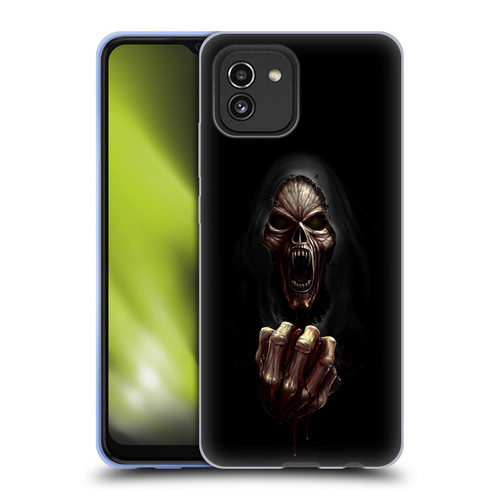 Christos Karapanos Horror Don't Break My Heart Soft Gel Case for Samsung Galaxy A03 (2021)