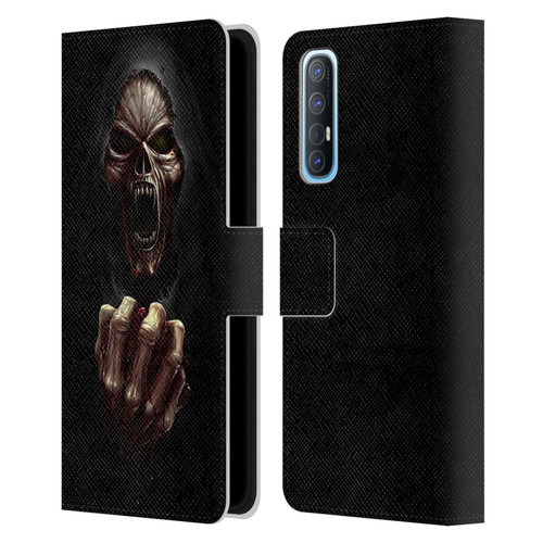 Christos Karapanos Horror Don't Break My Heart Leather Book Wallet Case Cover For OPPO Find X2 Neo 5G