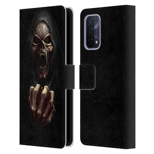 Christos Karapanos Horror Don't Break My Heart Leather Book Wallet Case Cover For OPPO A54 5G