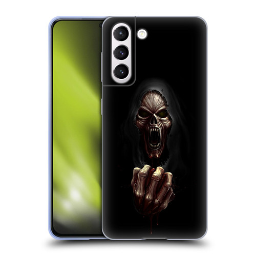 Christos Karapanos Horror Don't Break My Heart Soft Gel Case for Samsung Galaxy S21 5G