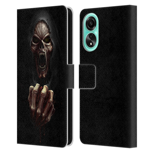 Christos Karapanos Horror Don't Break My Heart Leather Book Wallet Case Cover For OPPO A78 4G
