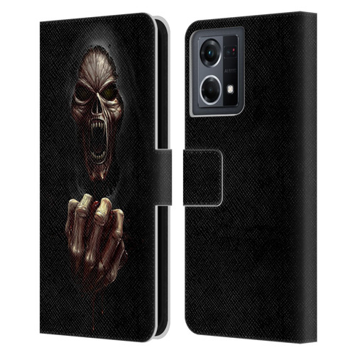 Christos Karapanos Horror Don't Break My Heart Leather Book Wallet Case Cover For OPPO Reno8 4G