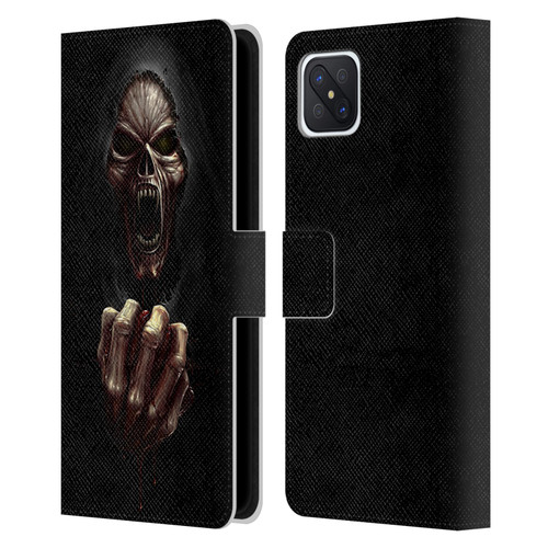 Christos Karapanos Horror Don't Break My Heart Leather Book Wallet Case Cover For OPPO Reno4 Z 5G