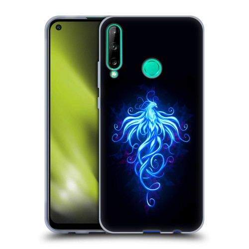 Christos Karapanos Phoenix 2 Royal Blue Soft Gel Case for Huawei P40 lite E