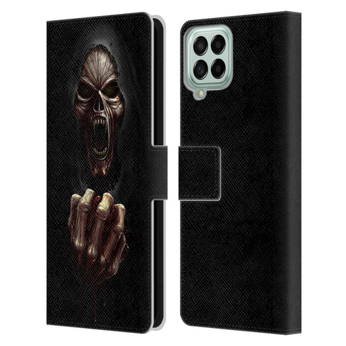 Christos Karapanos Horror Don't Break My Heart Leather Book Wallet Case Cover For Samsung Galaxy M53 (2022)