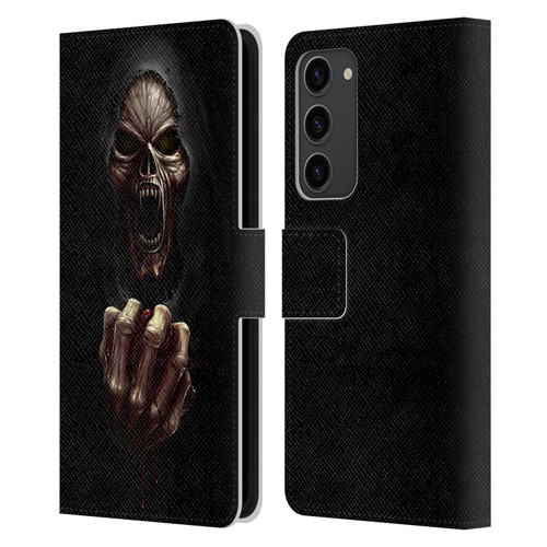 Christos Karapanos Horror Don't Break My Heart Leather Book Wallet Case Cover For Samsung Galaxy S23+ 5G