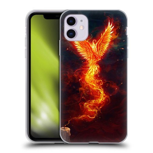 Christos Karapanos Phoenix 2 From The Last Spark Soft Gel Case for Apple iPhone 11