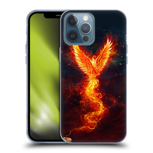 Christos Karapanos Phoenix 2 From The Last Spark Soft Gel Case for Apple iPhone 13 Pro Max