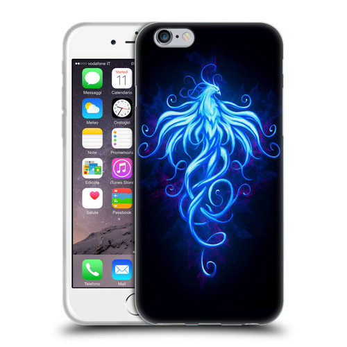 Christos Karapanos Phoenix 2 Royal Blue Soft Gel Case for Apple iPhone 6 / iPhone 6s