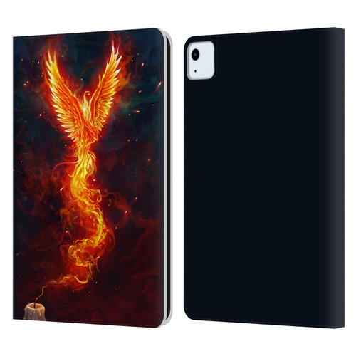Christos Karapanos Phoenix 2 From The Last Spark Leather Book Wallet Case Cover For Apple iPad Air 2020 / 2022