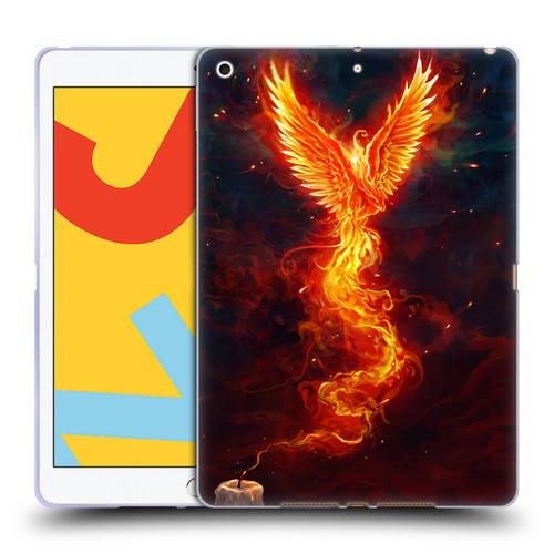 Christos Karapanos Phoenix 2 From The Last Spark Soft Gel Case for Apple iPad 10.2 2019/2020/2021