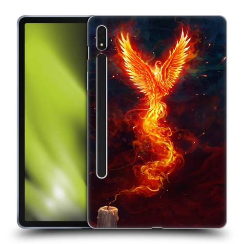 Christos Karapanos Phoenix 2 From The Last Spark Soft Gel Case for Samsung Galaxy Tab S8