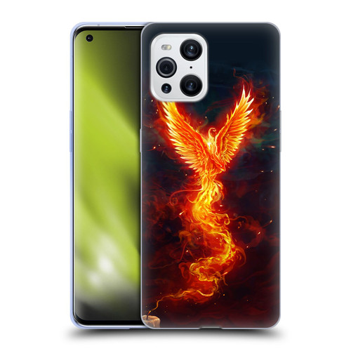 Christos Karapanos Phoenix 2 From The Last Spark Soft Gel Case for OPPO Find X3 / Pro