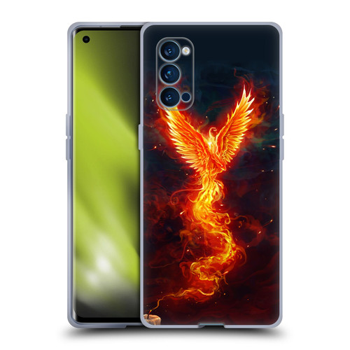 Christos Karapanos Phoenix 2 From The Last Spark Soft Gel Case for OPPO Reno 4 Pro 5G