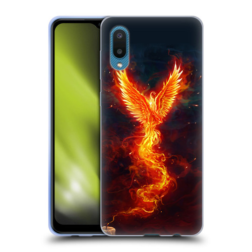 Christos Karapanos Phoenix 2 From The Last Spark Soft Gel Case for Samsung Galaxy A02/M02 (2021)