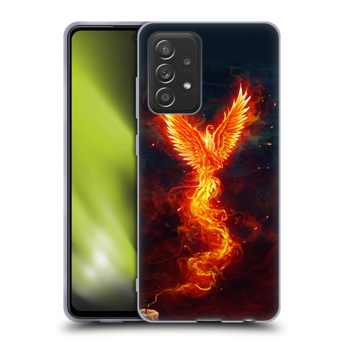 Christos Karapanos Phoenix 2 From The Last Spark Soft Gel Case for Samsung Galaxy A52 / A52s / 5G (2021)