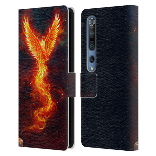 Christos Karapanos Phoenix 2 From The Last Spark Leather Book Wallet Case Cover For Xiaomi Mi 10 5G / Mi 10 Pro 5G