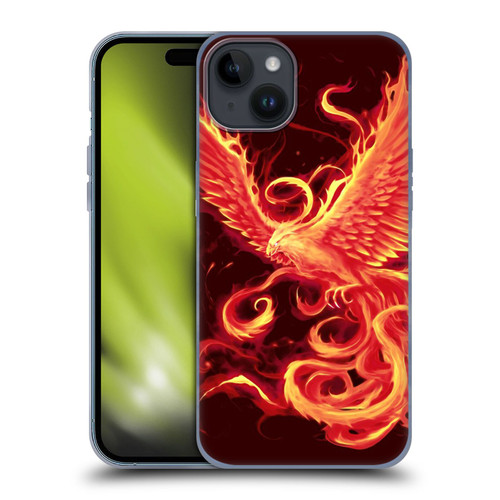Christos Karapanos Phoenix 3 Resurgence 2 Soft Gel Case for Apple iPhone 15 Plus