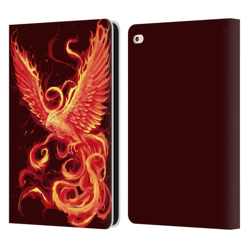Christos Karapanos Phoenix 3 Resurgence 2 Leather Book Wallet Case Cover For Apple iPad Air 2 (2014)