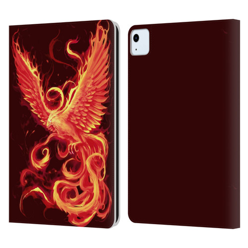 Christos Karapanos Phoenix 3 Resurgence 2 Leather Book Wallet Case Cover For Apple iPad Air 2020 / 2022