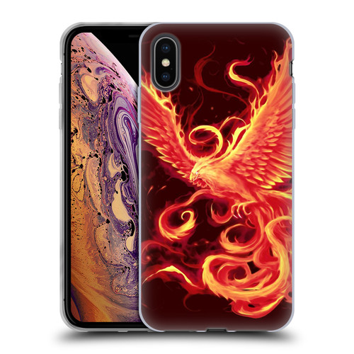 Christos Karapanos Phoenix 3 Resurgence 2 Soft Gel Case for Apple iPhone XS Max