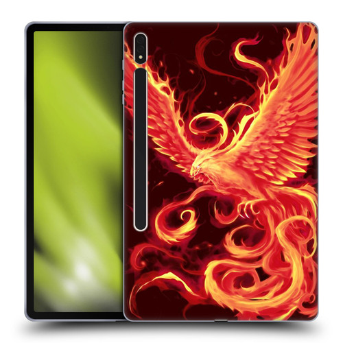 Christos Karapanos Phoenix 3 Resurgence 2 Soft Gel Case for Samsung Galaxy Tab S8 Plus