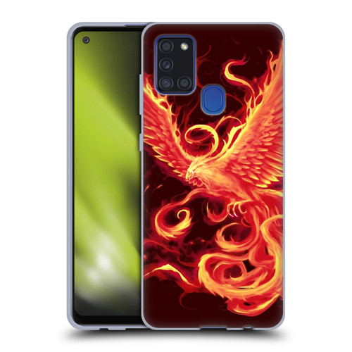 Christos Karapanos Phoenix 3 Resurgence 2 Soft Gel Case for Samsung Galaxy A21s (2020)