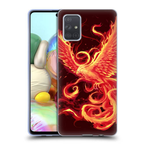 Christos Karapanos Phoenix 3 Resurgence 2 Soft Gel Case for Samsung Galaxy A71 (2019)