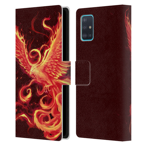 Christos Karapanos Phoenix 3 Resurgence 2 Leather Book Wallet Case Cover For Samsung Galaxy A51 (2019)