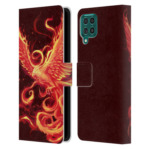 Christos Karapanos Phoenix 3 Resurgence 2 Leather Book Wallet Case Cover For Samsung Galaxy F62 (2021)