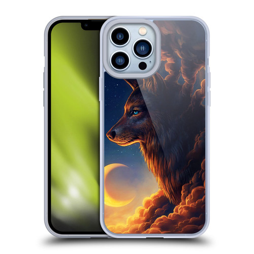 Jonas "JoJoesArt" Jödicke Wildlife 2 Golden Moon Soft Gel Case for Apple iPhone 13 Pro Max